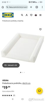 Prebaľovací pult IKEA Singlar - 3