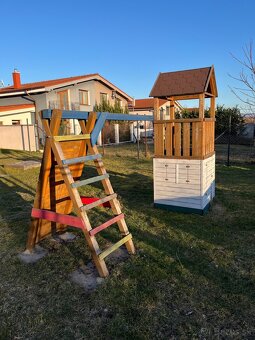 Záhradné ihrisko - domček - 3