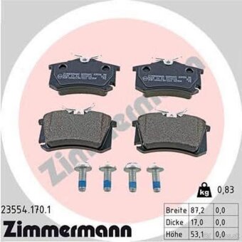 Zimmermann kotuče+doštičky - 3