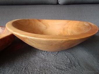 Drevené servírovacie misy, priem. 31 cm - 3