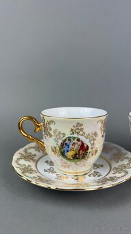 Porcelán tri grácie, raňajkový set - 3