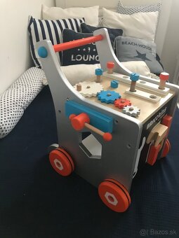 BricoKids  by Janod vozik choditko s naradim - 3