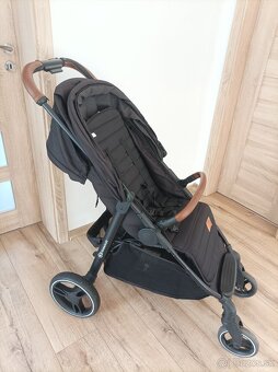 Predám detský športový kočík Kinderkraft Grande čierny - 3