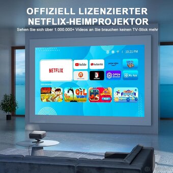 Visspl H10 4K Smart Projector - 3