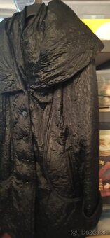 Čierna dámska bunda - 3