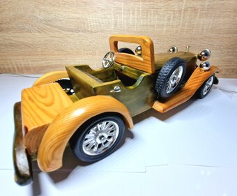 RETRO DREVENE AUTO cabrio NOVÉ - 3