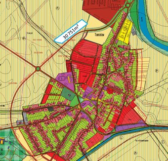 Predaj pozemku 30 751 m² v blízkosti zastavaného územia v ob - 3