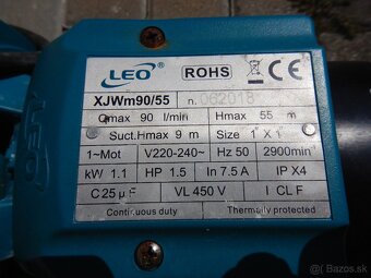 čerpadlo na vodu elektrické - 3