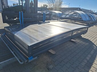 Zastresenie ,prestresenie, prekrytie na bazen - 3