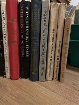 Knihy staré maďarské 1 - 3