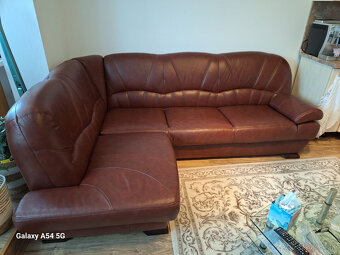 Koženná sedacia súprava - 3