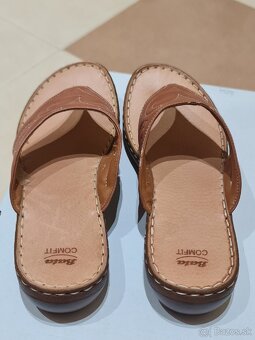 Kožené šľapky Baťa - 3