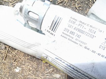 hlavové airbagy a jednotka airbagov Superb 2 combi - 3