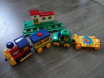 Elektrický VLÁČIK so zvukom - plastový - 3