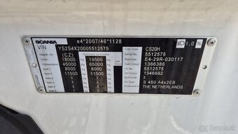 Prodám SCANIA S450 N323 LOW DECK EURO 6 - 3