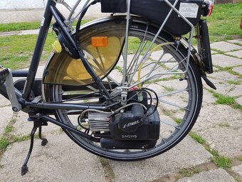 Predám bicykel s motorom SAXONETTE LUXUS, Motor SACHS - 3