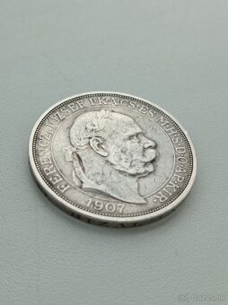 5 Korún - Korona 1907 KORUNOVAČNÁ - 3