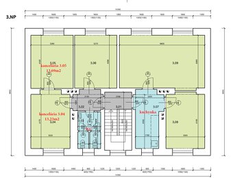 Kancelársky priestor na prenájom 31,07 m2, Moldavská cesta 6 - 3