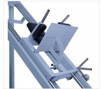 Hacken drep-legpress na tehly - 3