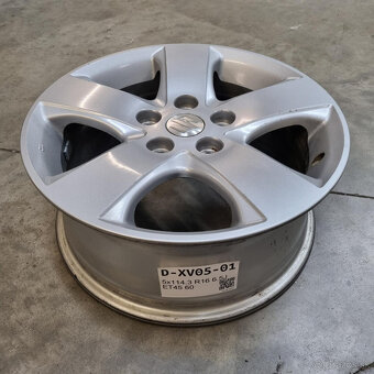 Hliníkové Suzuki disky 5x114,3 R16 6,5J ET45 - 3