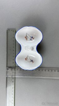 Soľnička husičky s modrou linkou, Moritz Zdelauer - 3