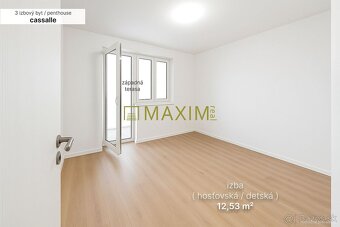 Exkluzívny 3-izbový penthouse s terasou, 158,77 m², Trnava - 3