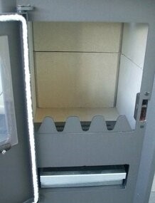 Krbove kachle do mensich priestorov. Vpredu dvierka zo sklom - 3