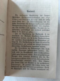 Starožitný anglicko-nemecký slovník v nemčine - 3