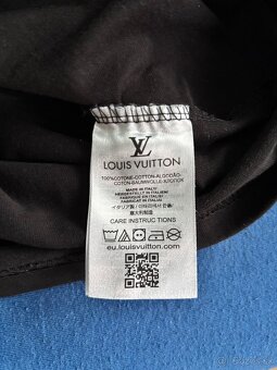louis vuitton Čierne tričko - 3