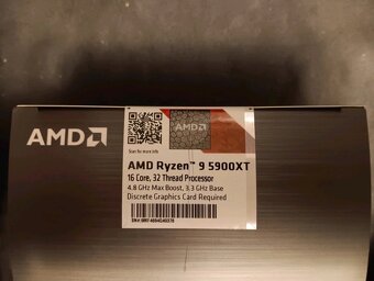 Procesor AMD Ryzen 9 5900XT se zárukou - 3