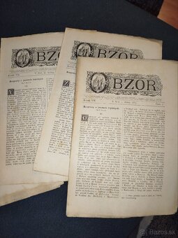 Obzor 140 rokov stare noviny - 3