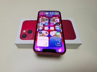 APPLE iPhone 13 mini 128GB,RED,ZDRAVIE BATERKY 100% - 3