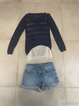 šortky zn. Jack Wills vel. S a sveter - 3