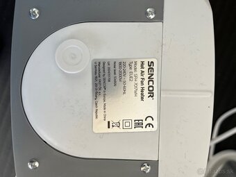 Sencor elektricky ohrievac - 3