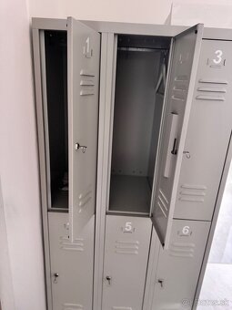 Kovová šatňová skriňa CAMPUS - 3