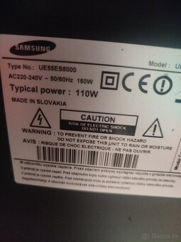 Predam tv samsung 55 palcovi 139 cm uhloprička - 3