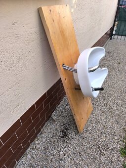 Barber umývadlo s masívnou doskou - 3