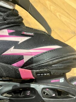 Detske inline korcule velkost 32-35 - 3