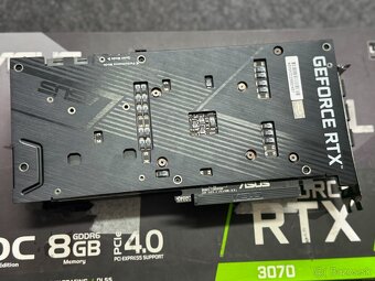 Predám NOVÚ grafickú kartu ASUS DUAL GeForce RTX 3070 V2 - 3