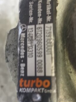 Turbo pre mercedes ML 270 - 3