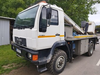 Plošina Man 4x4 GSR 17m - 3