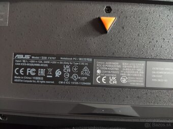 Notebook asus - 3