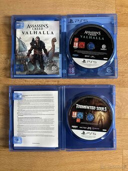 2 hry na Playstation 5 - AC Valhalla + Tormented Souls - 3