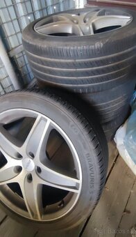 Predam 18" AL disky s pneu po 1 sezone - 3