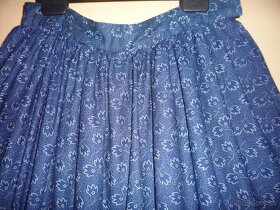 Ženský kroj - sukňa z modrotlače - 3