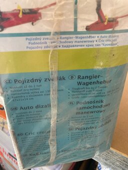 Pojazdný zdvihák 2000kg 130-345mm nový - 3