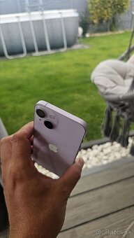 Apple iphone 14 128gb, purple - 3