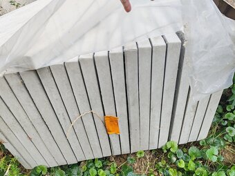 Predám betónové platne na stavbu plotu - 3