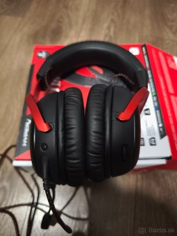 Herné slúchadla HyperX Cloud III Red - 3