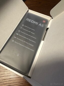 📱 Xiaomi Redmi A5 Black – nový, nerozbalený - 3